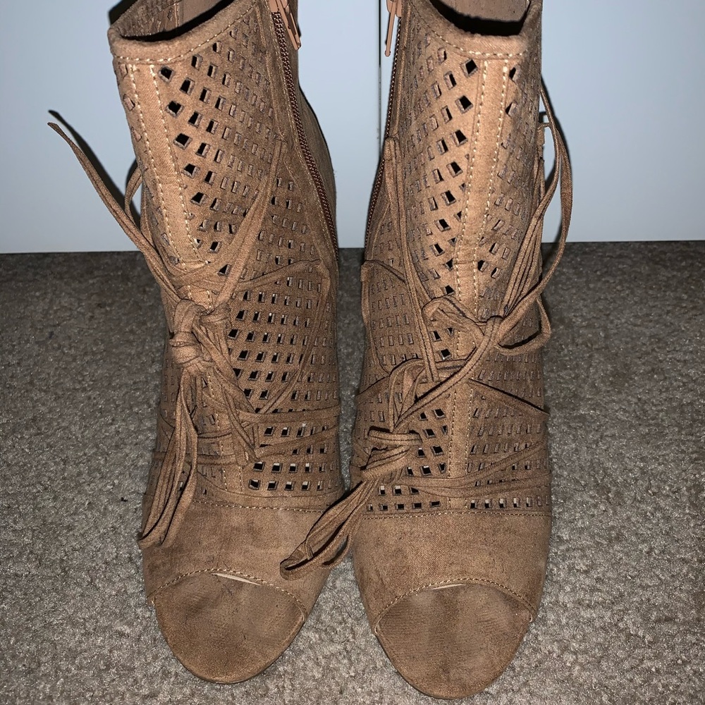 Brown heels